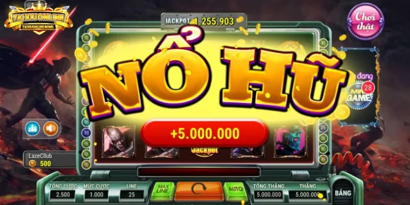 Nổ hũ shooting jackpot trong thế giới game online