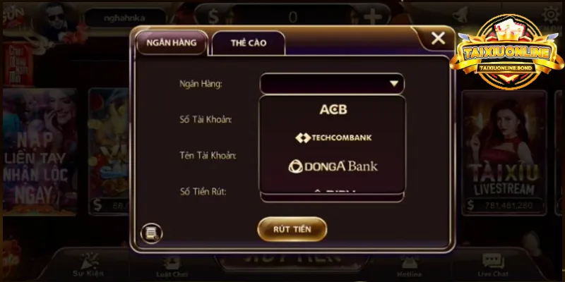 Điều Kiện Rút Tiền Game Tài Xỉu